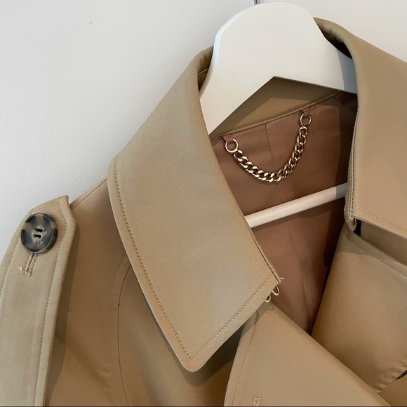 Burberry style short trench coat limited quantity - Picture 4 of 7